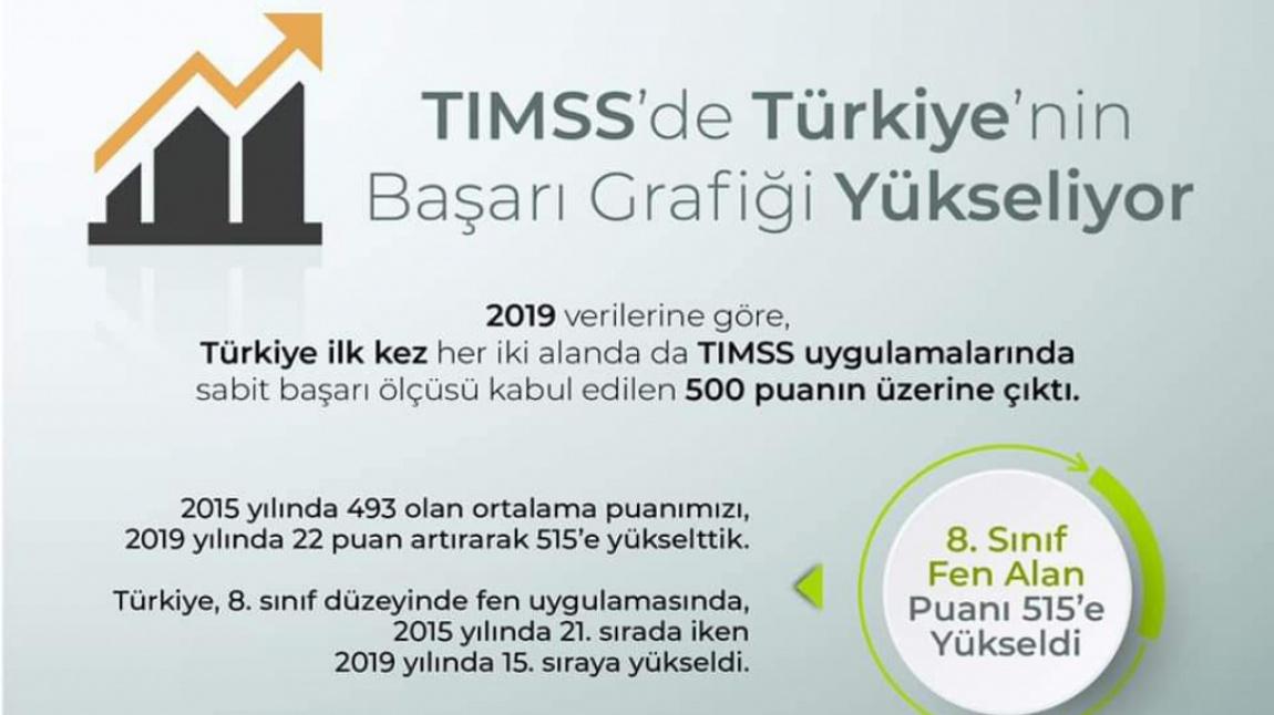 TIMSS'de Türkiye'nin Başarı Grafiği Yükseliyor